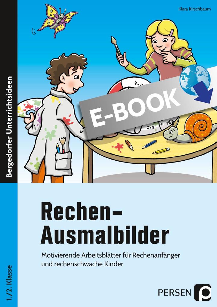 Rechen-Ausmalbilder