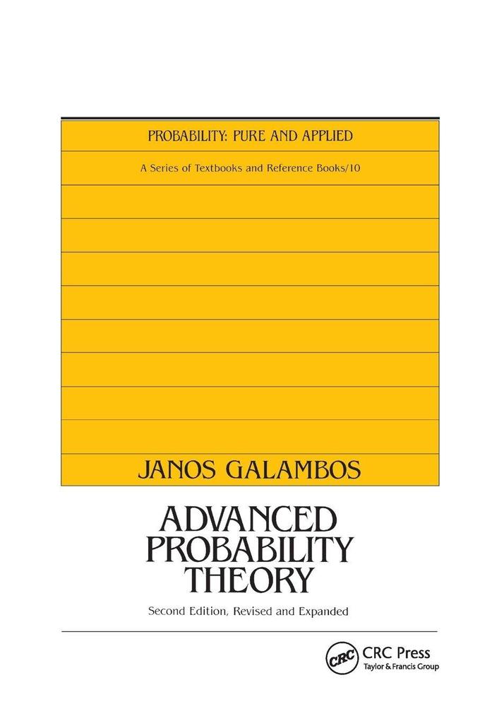 Advanced Probability Theory Second Edition