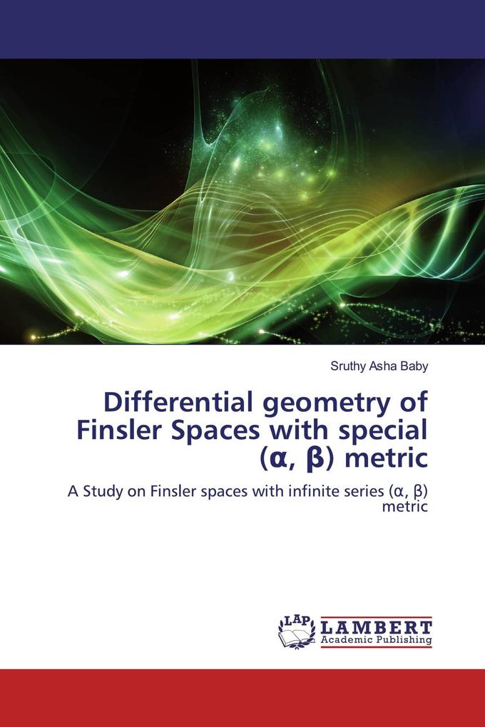 Differential geometry of Finsler Spaces with special ( ) metric