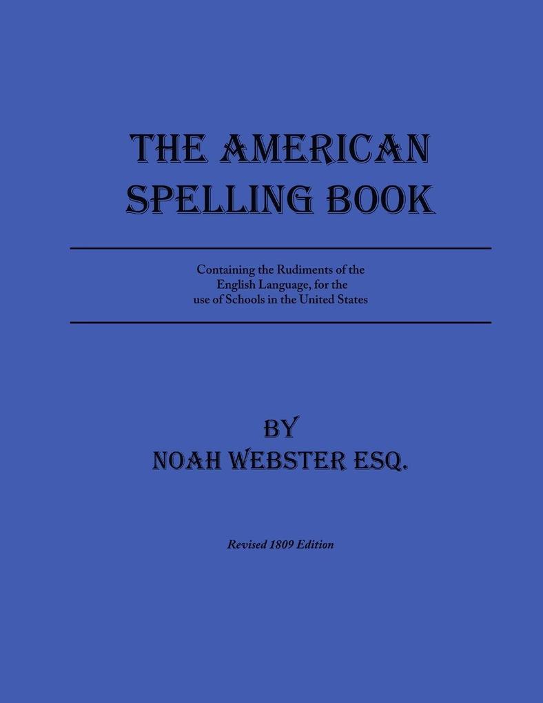 The American Spelling Book