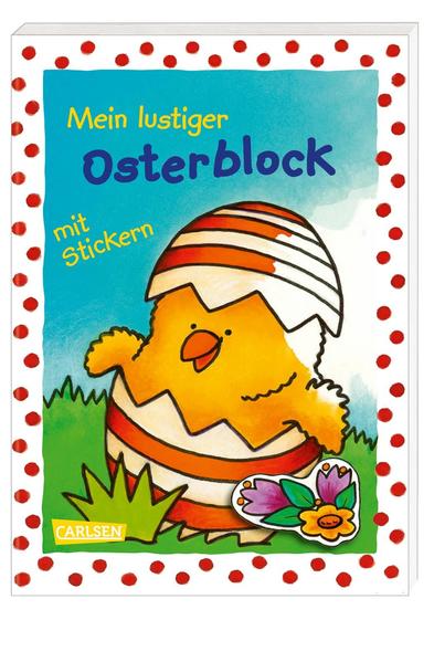 Image of Mein lustiger Osterblock mit Stickern