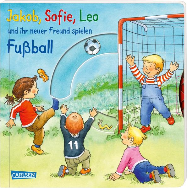 Jakob Sofie Leo und ihr neuer Freund spielen Fußball