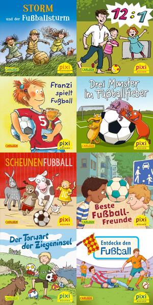 Image of Pixi-8er-Set 267: Pixi spielt Fußball (8x1 Exemplar)