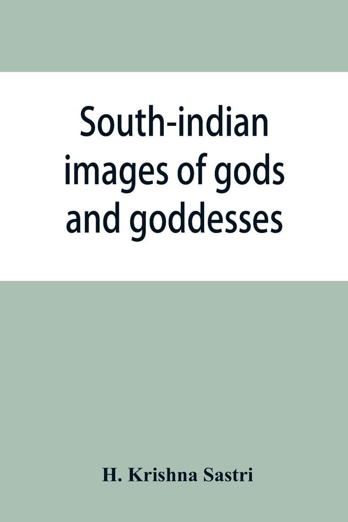 South-indian images of gods and goddesses