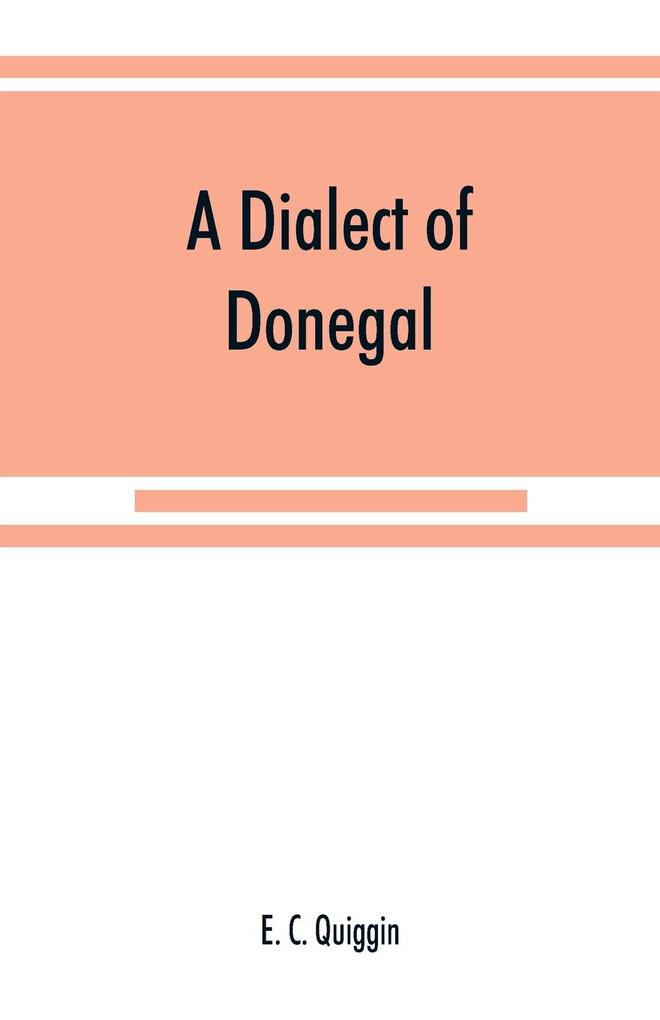 A dialect of Donegal