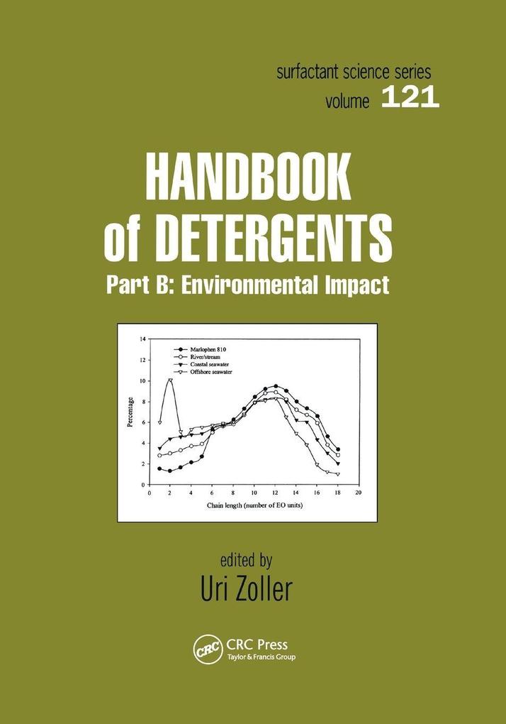 Handbook of Detergents Part B