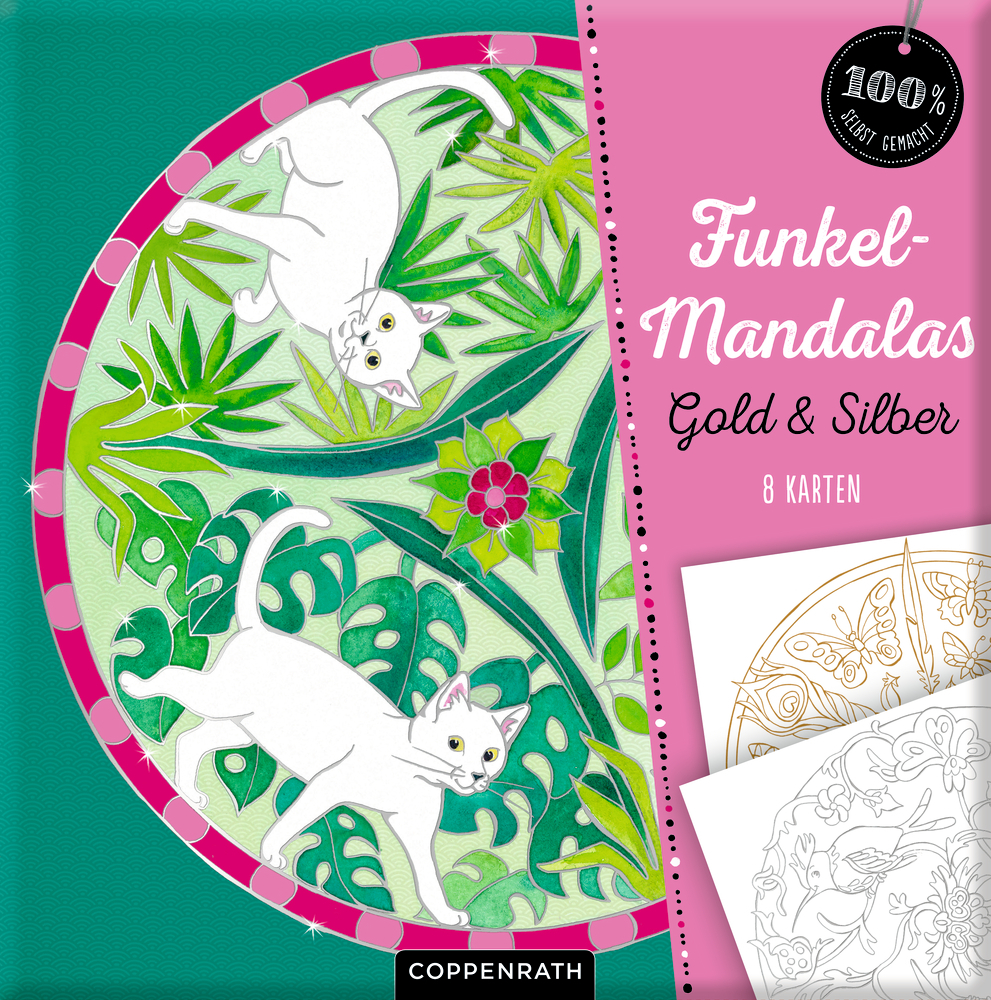 Image of Funkel-Mandalas Gold & Silber