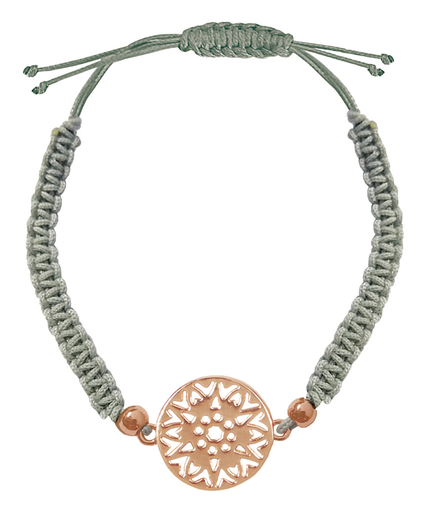Image of Armband - Geknüpftes Armband mit Sonnenanhänger