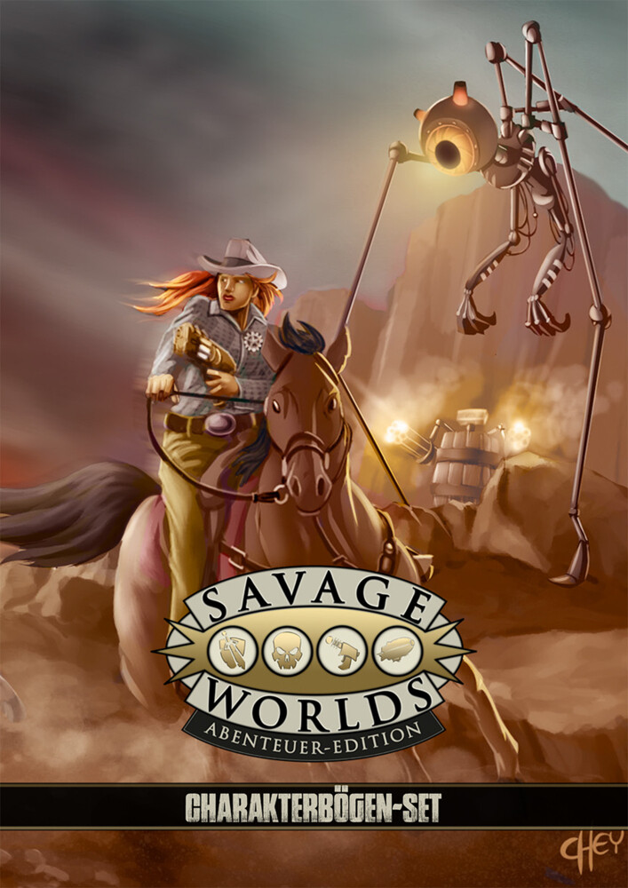 Savage Worlds Charakterbögen-Set - Shane Lacy Hensley