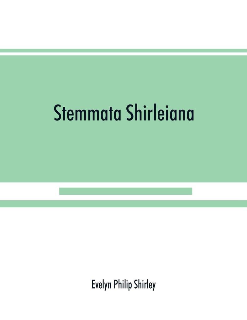 Stemmata Shirleiana