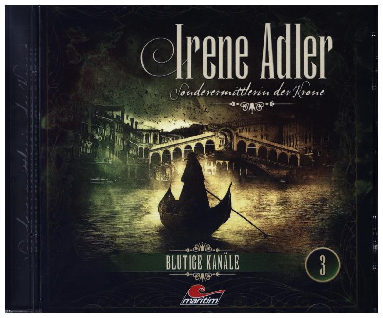 Irene Adler - Blutige Kanäle 1 Audio-CD