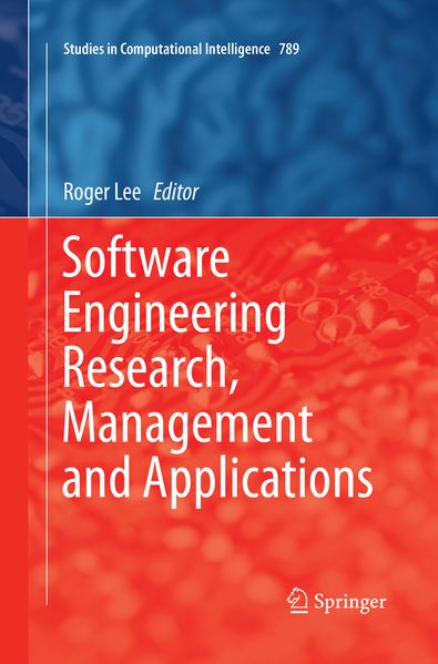 Software Engineering Research Management and Applications