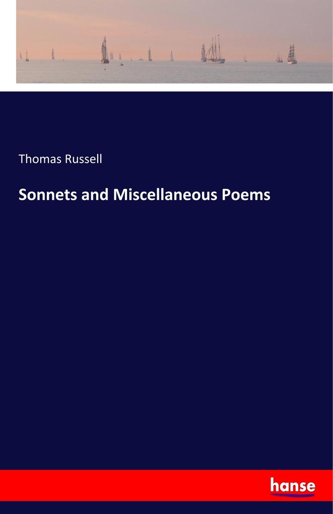Image of Sonnets and Miscellaneous Poems