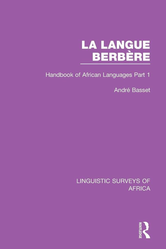 La Langue Berbère