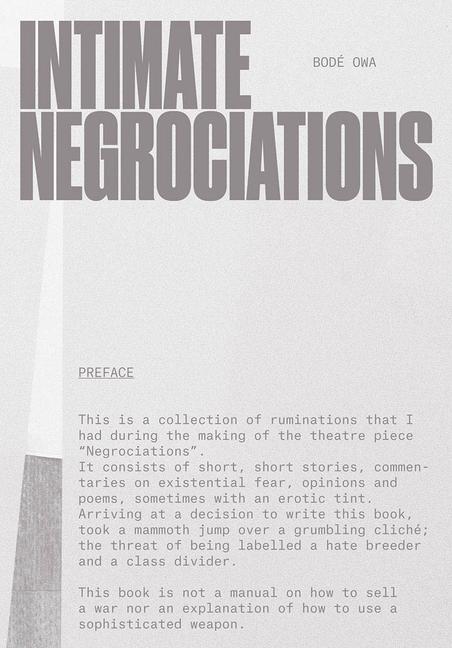 Intimate Negrociations