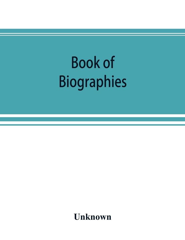 Book of biographies; this volume contains biographical sketches of leading citizens of Bucks County Penna.
