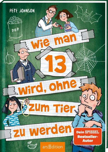 Image of BONNIERMEDIA DEUTSCHLAND Kinderbuch: "Wie man 13 wird, ohne zum Tier zu werden, Band 2"