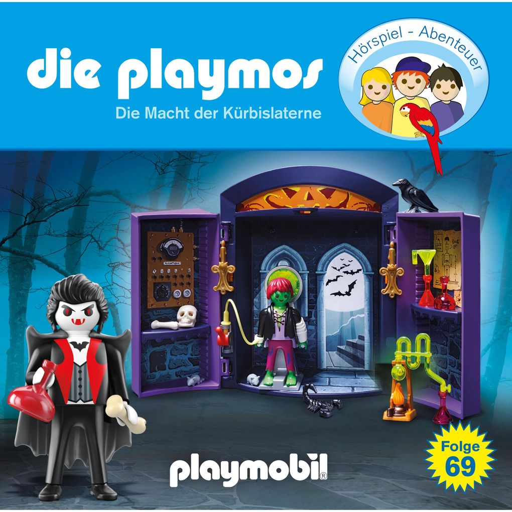 Die Playmos - Das Original Playmobil Hörspiel Folge 69: Die Macht der Kürbislaterne