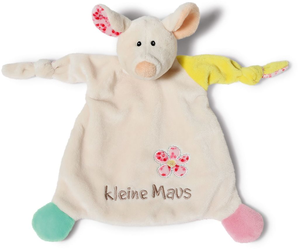 NICI - Schmusetuch Maus kleine Maus 25x25cm