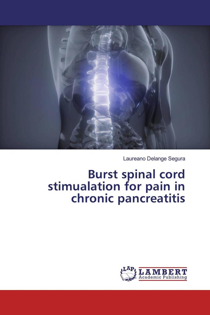 Burst spinal cord stimualation for pain in chronic pancreatitis