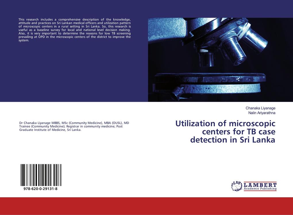Utilization of microscopic centers for TB case detection in Sri Lanka
