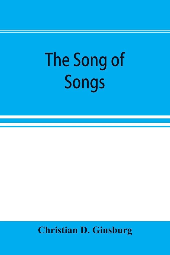 The Song of Songs