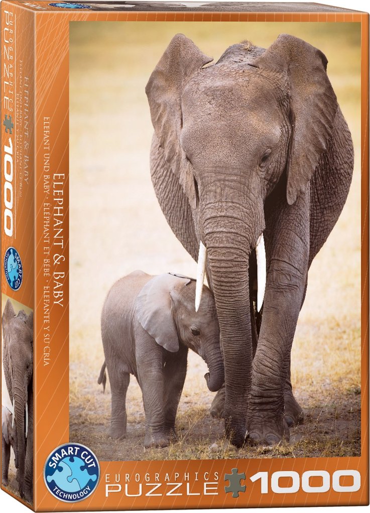 Elephant & Baby (Puzzle)