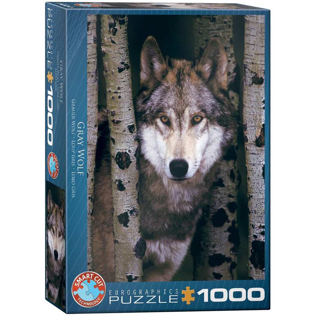 Image of Eurographics 6000-1244 - Gray Wolf Puzzle