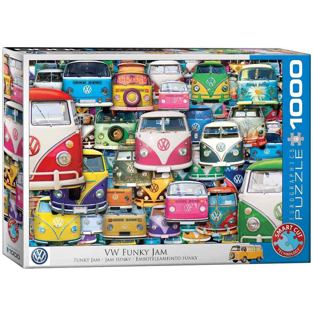 Eurographics 6000-5423 - VW Bus - Funky Jam  Puzzle 1.000 Teile