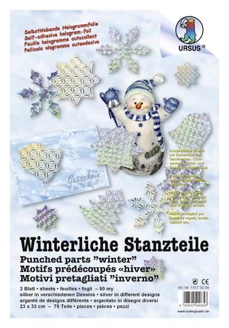 URSUS Winterliche Stanzteile
