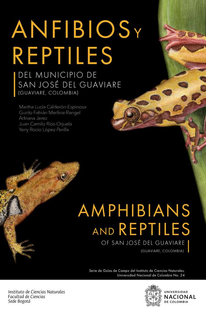 Anfibios y reptiles del municipio de San José del Guaviare (Guaviare Colombia)