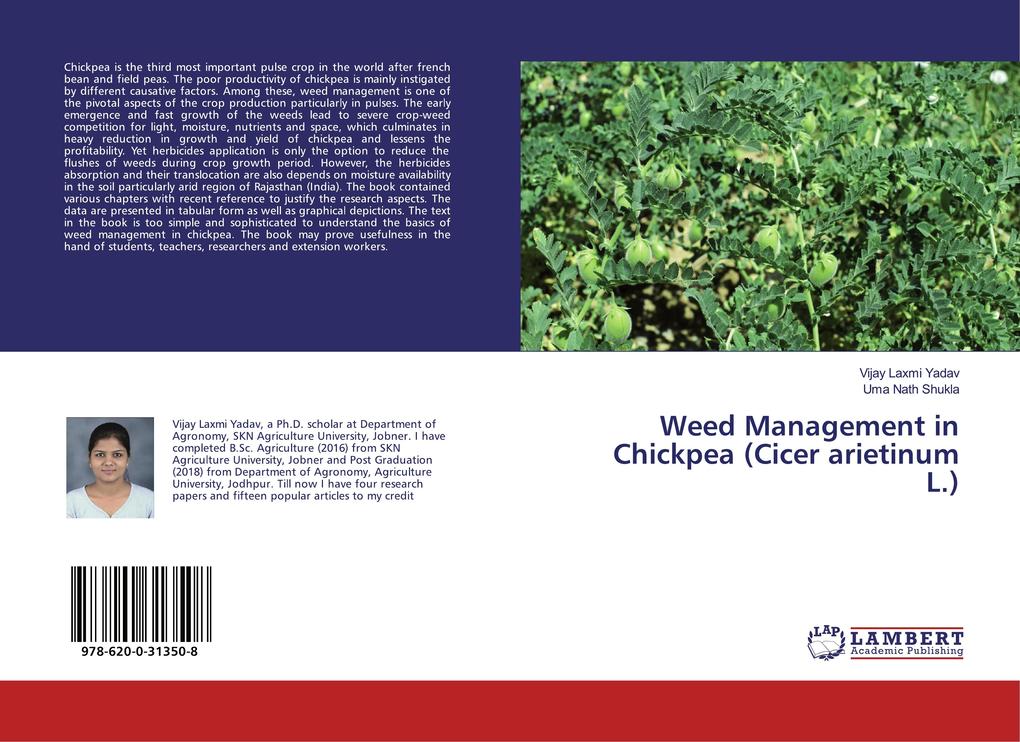 Weed Management in Chickpea (Cicer arietinum L.)