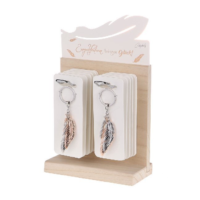 Crystals Display Paket 'Schlüsselanhänger Engelsfedern'