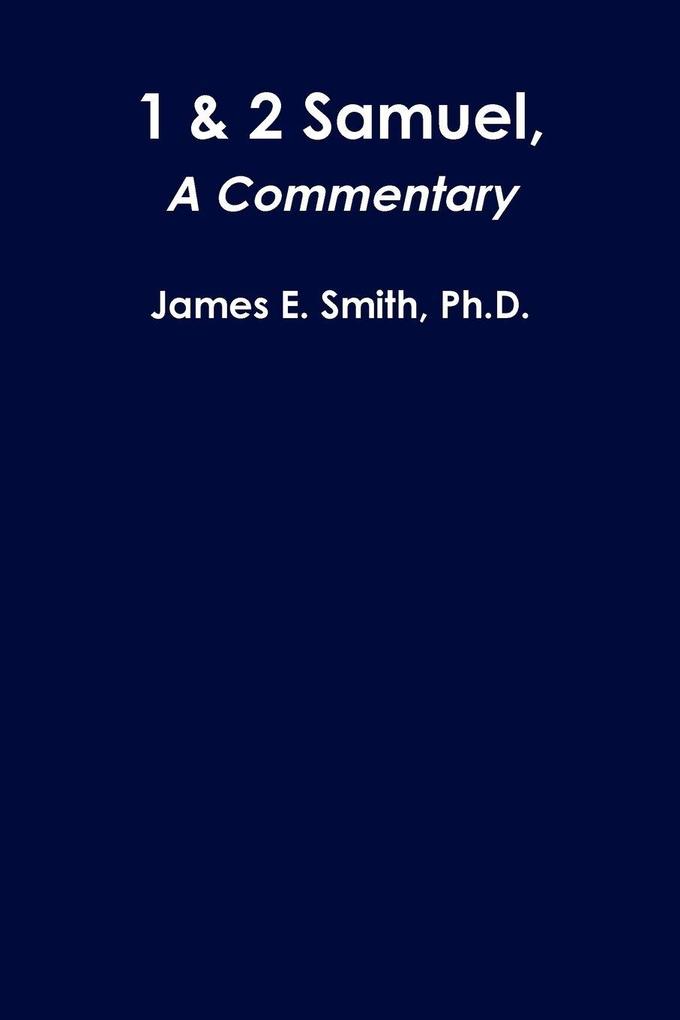 1 & 2 Samuel a Commentary