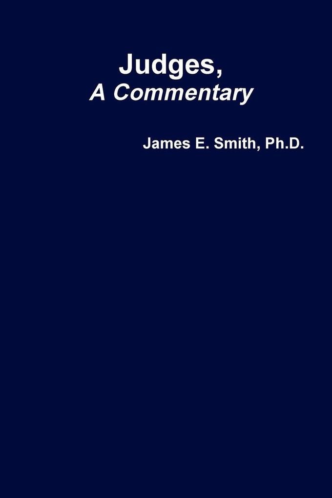 Judges A Commentary