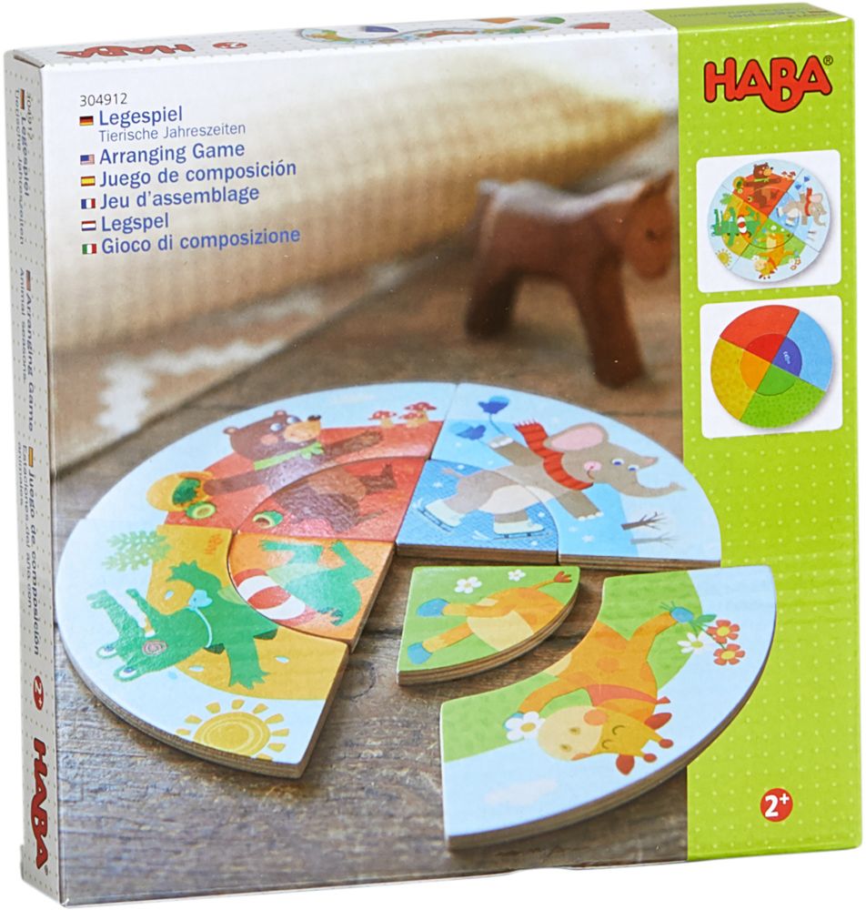 Image of HABA - Legespiel Tierische Jahrezeiten