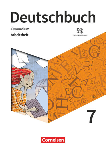 Image of Deutschbuch Gymnasium 7. Schuljahr - Zu den Ausgaben Allg. Ausg. NDS - Arbeitsheft mit Lösungen