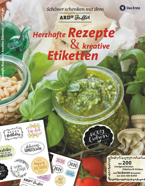 Image of Schöner Schenken mit dem ARD Buffet - Herzhafte Rezepte und kreative Etiketten