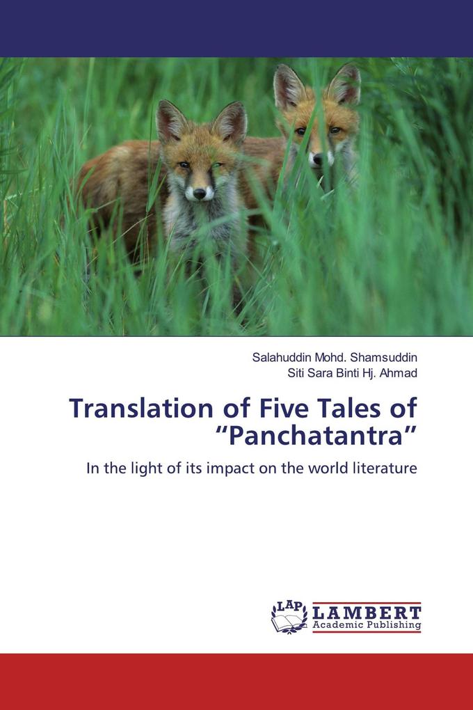Translation of Five Tales of 'Panchatantra'