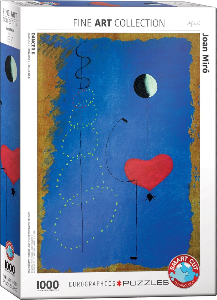 Eurographics 6000-0854 - Ballerina II von Joan Miró Puzzle 1.000 Teile