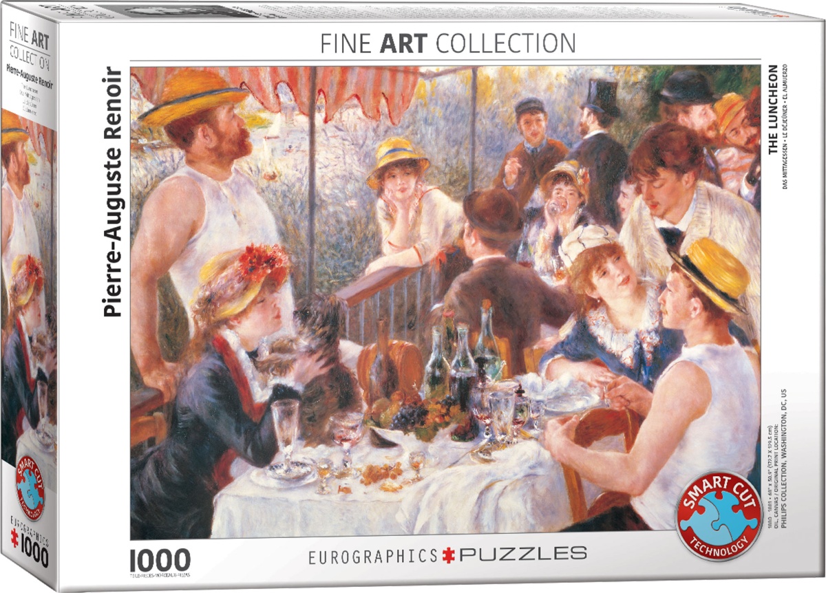 Eurographics 6000-2031 - Das Frühstück der Ruderer von Auguste Renoir Puzzle 1.000 Teile