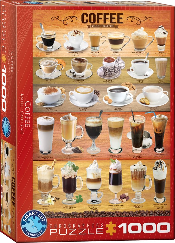 Eurographics 6000-0589 - Kaffee Puzzle 1.000 Teile