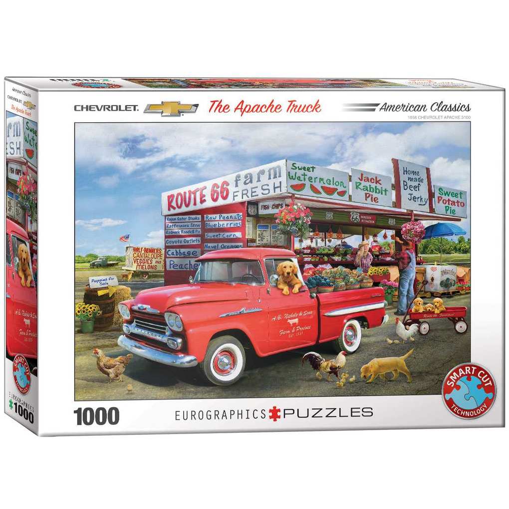 Eurographics 6000-5337 - 1959 Chevrolet Apache von Greg Giordano  Puzzle 1.000 Teile