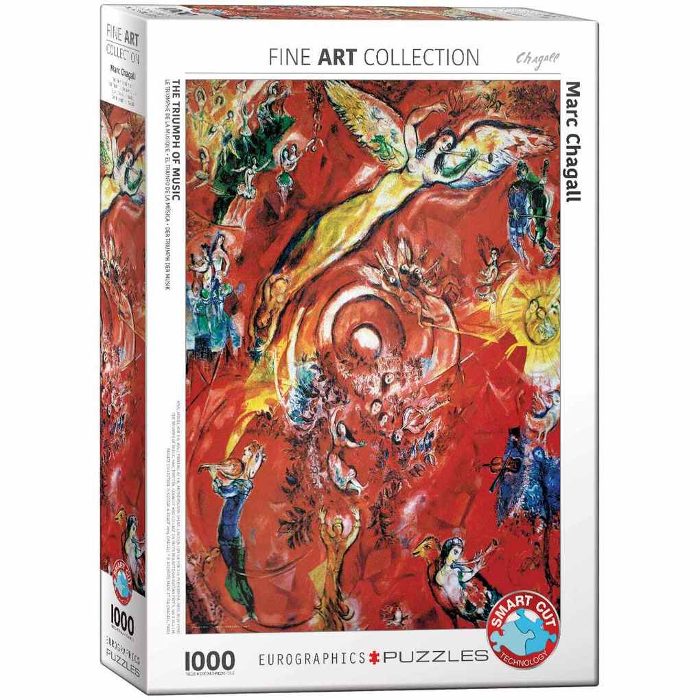 Eurographics 6000-5418 - Der Triumpf der Musik von Marc Chagall  Puzzle 1.000 Teile