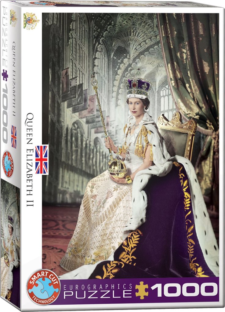 Königin Elizabeth II 1000 Teile