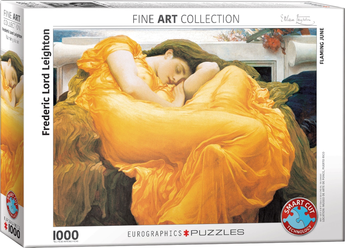 Eurographics 6000-3214 - Flaming June von Frederic Leighton Puzzle 1.000 Teile