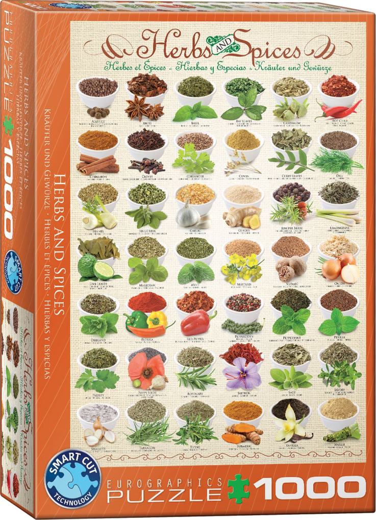 Eurographics 6000-0598 - Kräuter und Gewürze Puzzle 1.000 Teile