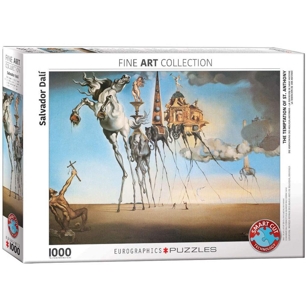 Eurographics 6000-0847 - Die Versuchung des heiligen Antonious von Salvador Dalí  Puzzle 1.000 Teile