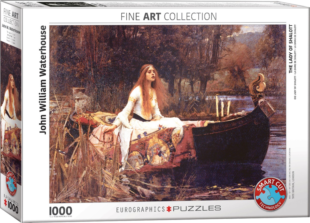 Eurographics 6000-1133 - Die Lady of Shalott von John Waterhouse Puzzle 1.000 Teile