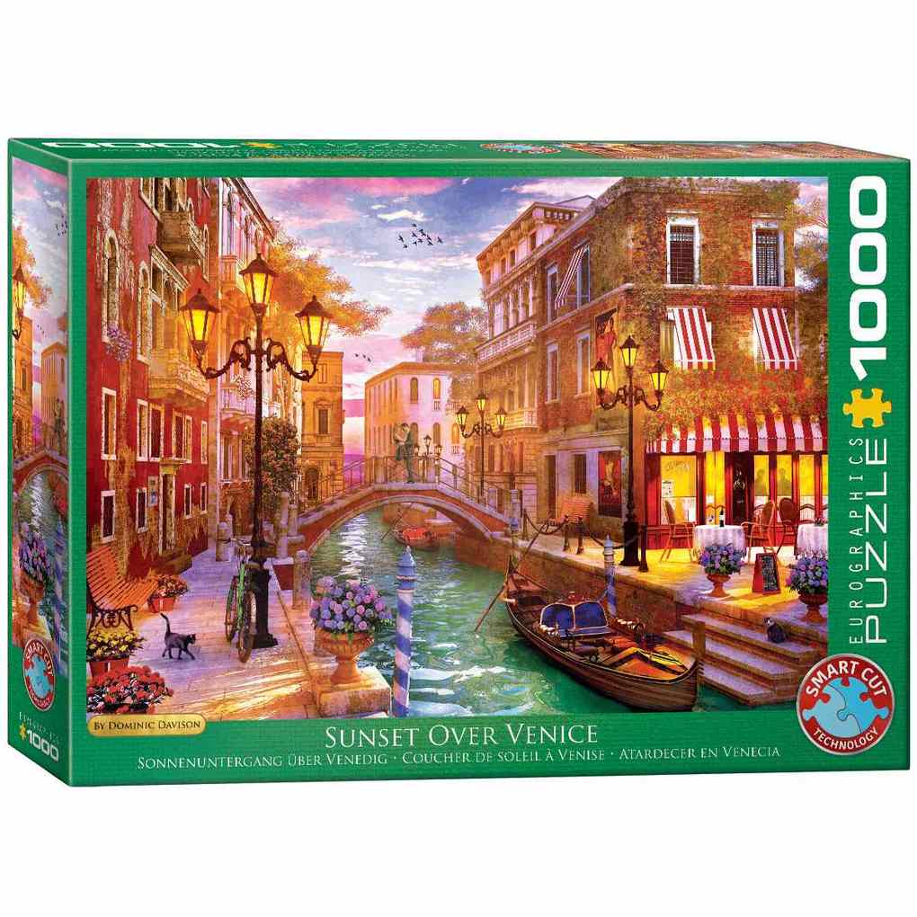 Eurographics 6000-5353 - Sonnernuntergang über Venedig von Dominic Davison  Puzzle 1.000 Teile